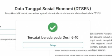 Cara Cek Desil DTSEN di dtsen-form.bps.go.id Pakai NIK