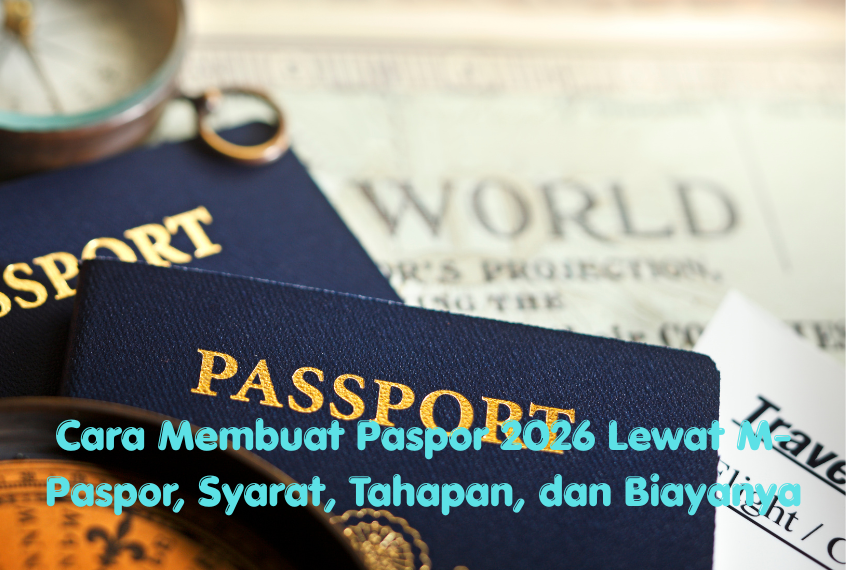 Cara Membuat Paspor 2026 Lewat M-Paspor, Syarat, Tahapan, dan Biayanya