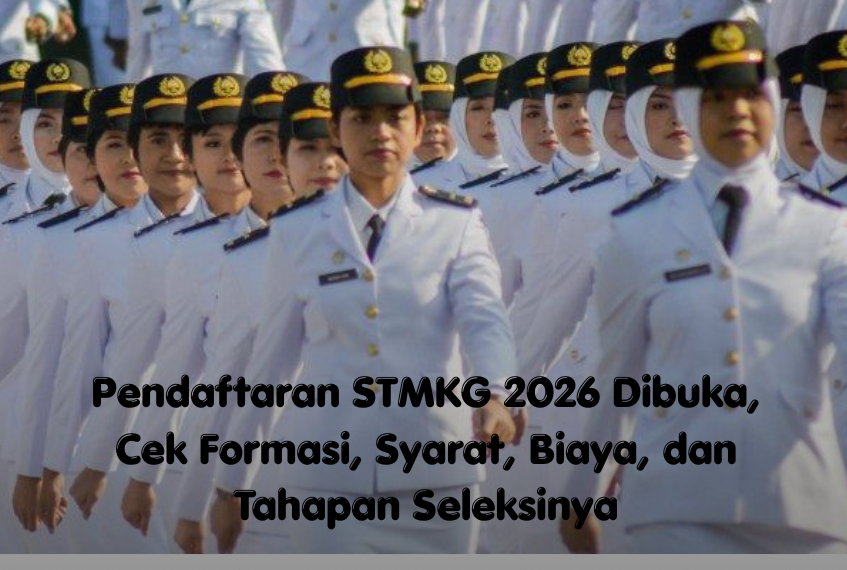 Pendaftaran STMKG 2026 Dibuka, Cek Formasi, Syarat, Biaya, dan Tahapan Seleksinya