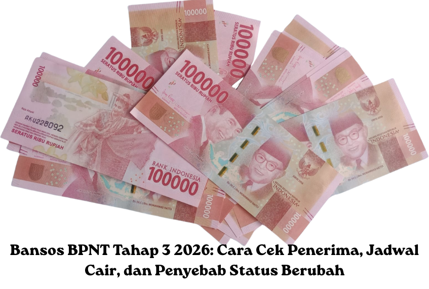 Bansos BPNT Tahap 3 2026: Cara Cek Penerima, Jadwal Cair, dan Penyebab Status Berubah