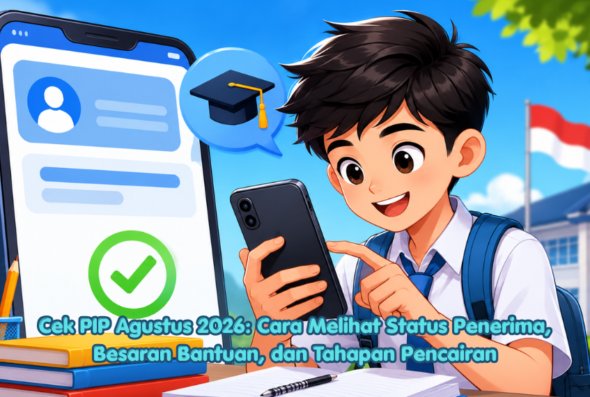 Cek PIP Agustus 2026: Cara Melihat Status Penerima, Besaran Bantuan, dan Tahapan Pencairan