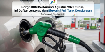 Harga BBM Pertamina Agustus 2026 Turun, Ini Daftar Lengkap dan Biaya Isi Full Tank Kendaraan
