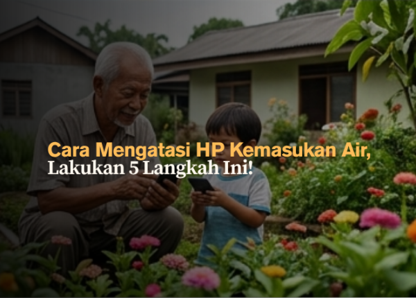Cara Mengatasi HP Kemasukan Air, Lakukan 5 Langkah Ini!