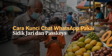 Cara Kunci Chat WhatsApp Pakai Sidik Jari dan Passkeys