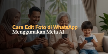 Cara Edit Foto di WhatsApp Menggunakan Meta AI