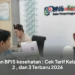 Iuran BPJS kesehatan : Cek Tarif Kelas 1, 2 , dan 3 Terbaru 2026