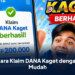 Klaim DANA Kaget : Cara Klaim DANA Kaget dengan Mudah