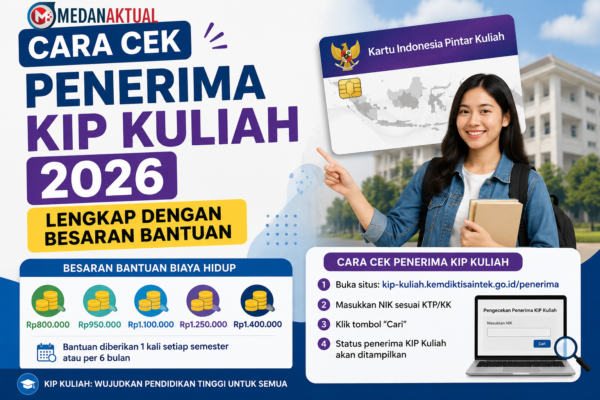 Cara Cek Penerima KIP Kuliah 2026 Lengkap dengan Besaran Bantuan