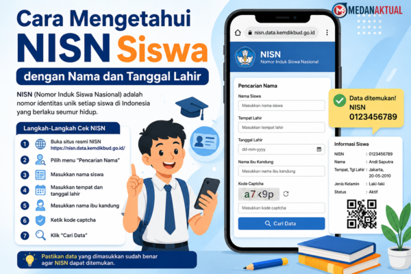 Cara Mengetahui NISN Siswa dengan Nama dan Tanggal Lahir