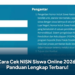 Cara Cek NISN Siswa Online 2026, Panduan Lengkap Terbaru!