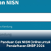 Panduan Cek NISN Online untuk Pendaftaran SNBP 2026