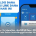 Tips Mendapatkan Link DANA Kaget 2026, Klaim Saldo Gratis hingga Ratusan Ribu