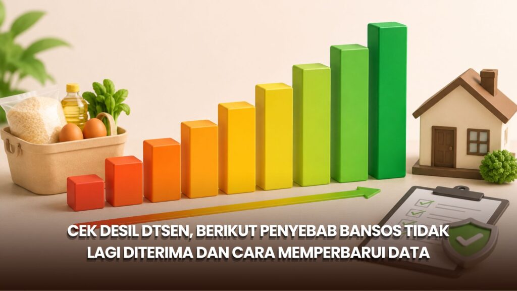 Cek Desil DTSEN, Berikut Penyebab Bansos Tidak Lagi Diterima dan Cara Memperbarui Data