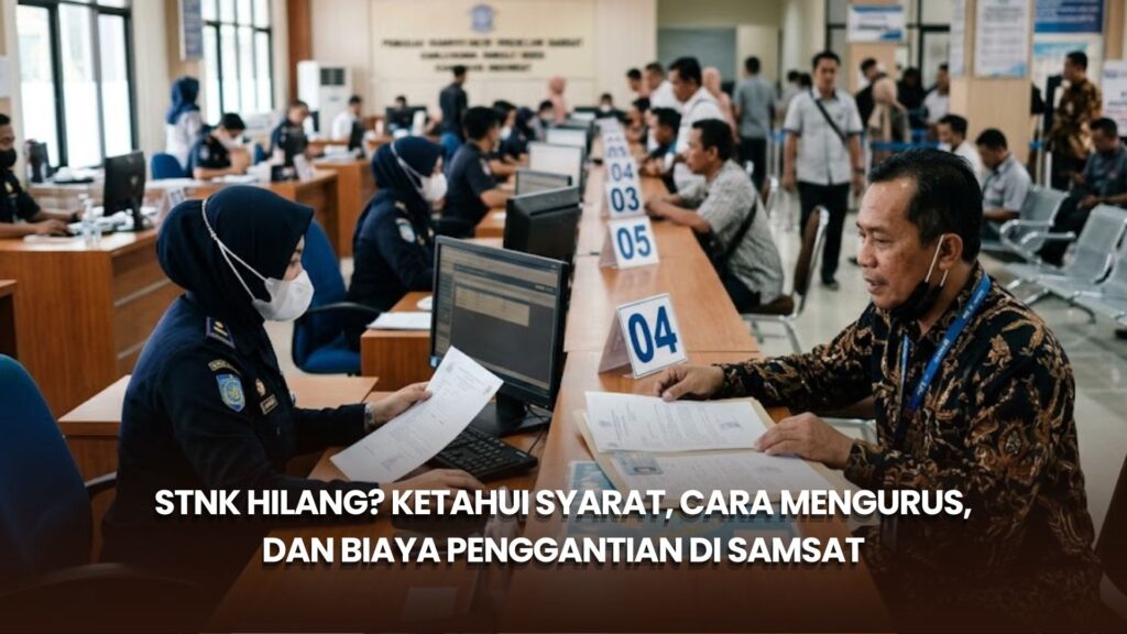 STNK Hilang? Ketahui Syarat, Cara Mengurus, dan Biaya Penggantian di Samsat
