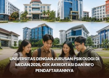 Universitas dengan Jurusan Psikologi di Medan 2026, Cek Akreditasi dan Info Pendaftarannya