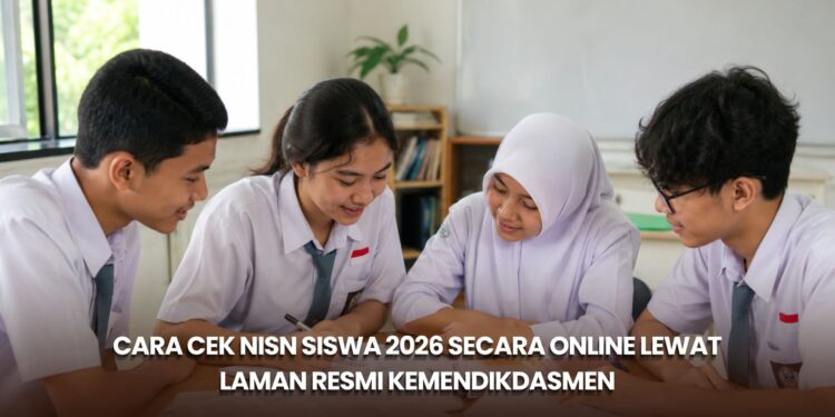 Cara Cek NISN Siswa 2026 Secara Online lewat Laman Resmi Kemendikdasmen