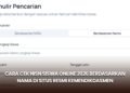 Cara Cek NISN Siswa Online 2026 Berdasarkan Nama di Situs Resmi Kemendikdasmen