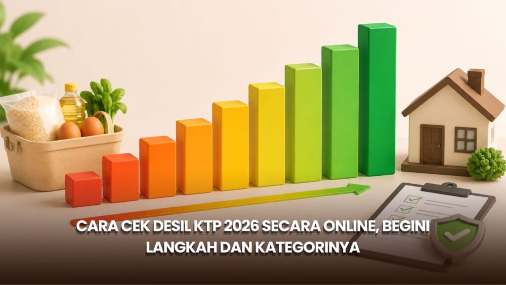 Cara Cek Desil KTP 2026 Secara Online, Begini Langkah dan Kategorinya