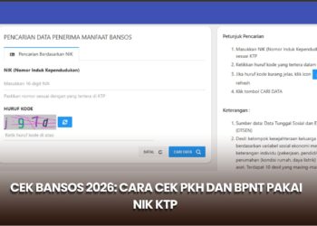 Cek Bansos 2026: Cara Cek PKH dan BPNT Pakai NIK KTP