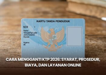 Cara Mengganti KTP 2026: Syarat, Prosedur, Biaya, dan Layanan Online