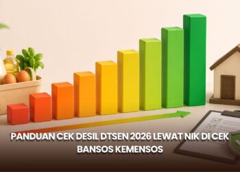 Panduan Cek Desil DTSEN 2026 lewat NIK di Cek Bansos Kemensos