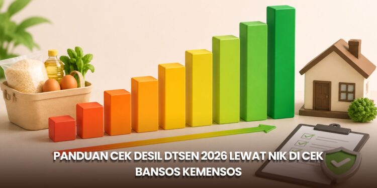 Panduan Cek Desil DTSEN 2026 lewat NIK di Cek Bansos Kemensos