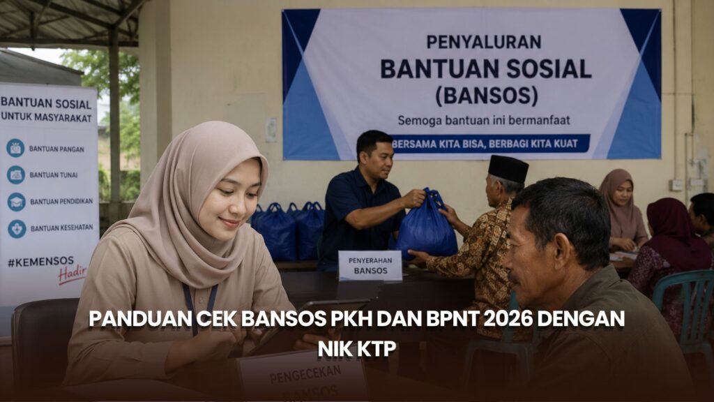 Panduan Cek Bansos PKH dan BPNT 2026 dengan NIK KTP
