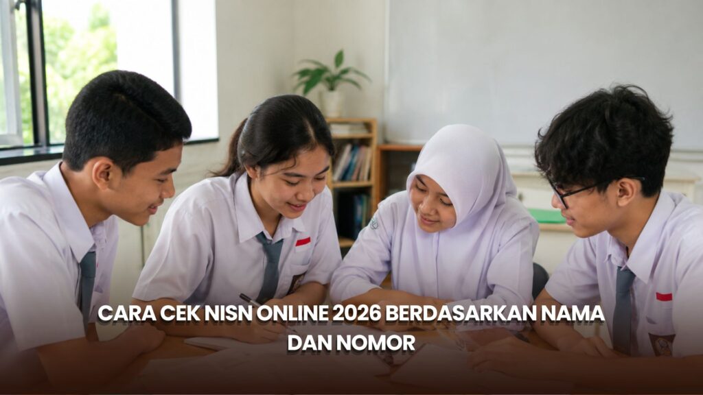 Cara Cek NISN Online 2026 Berdasarkan Nama dan Nomor