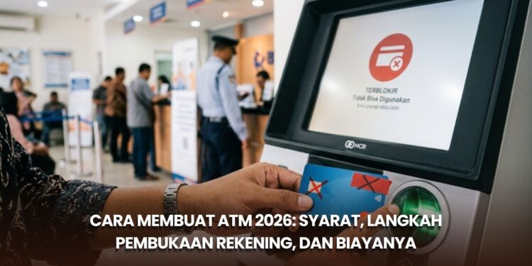 Cara Membuat ATM 2026: Syarat, Langkah Pembukaan Rekening, dan Biayanya