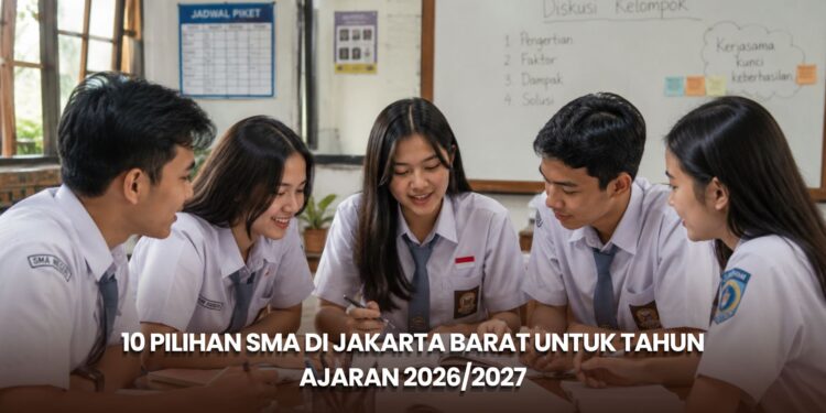 10 Pilihan SMA di Jakarta Barat untuk Tahun Ajaran 2026/2027
