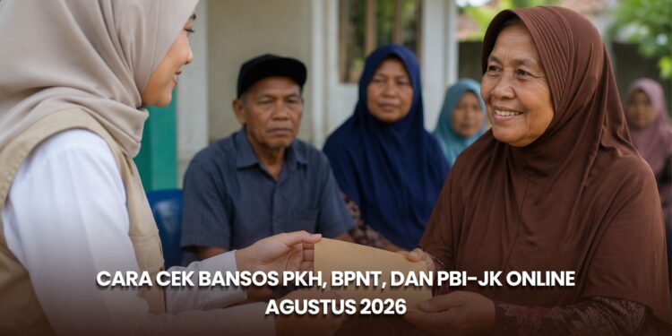 Cara Cek Bansos PKH, BPNT, dan PBI-JK Online Agustus 2026