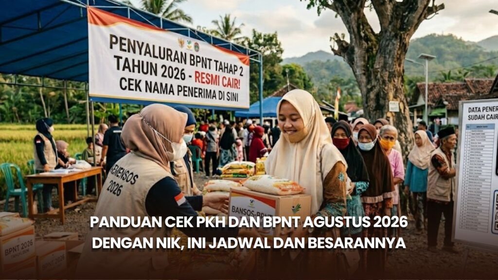 Panduan Cek PKH dan BPNT Agustus 2026 dengan NIK, Ini Jadwal dan Besarannya