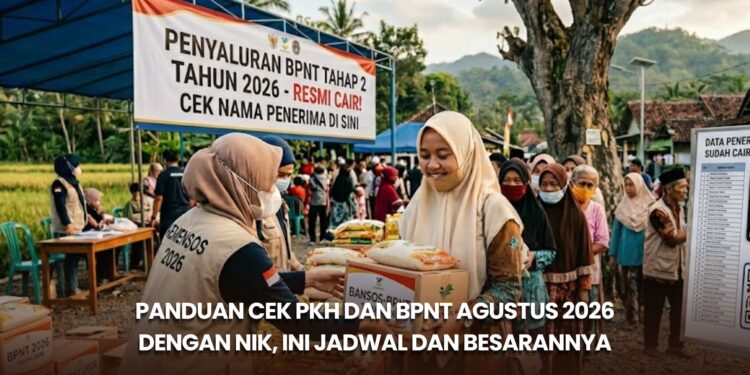 Panduan Cek PKH dan BPNT Agustus 2026 dengan NIK, Ini Jadwal dan Besarannya