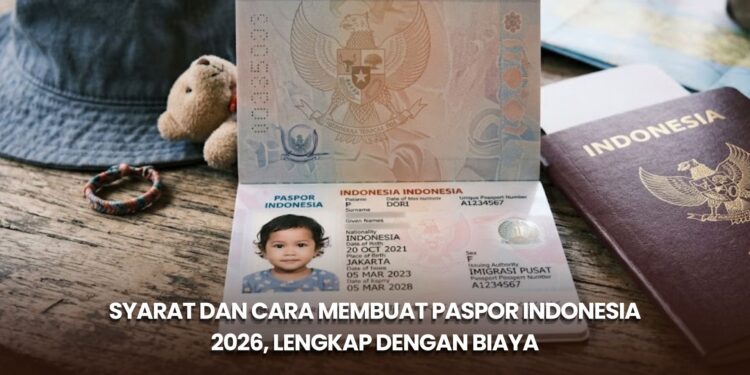 Syarat dan Cara Membuat Paspor Indonesia 2026, Lengkap dengan Biaya