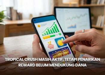 Tropical Crush Masih Aktif, tetapi Penarikan Reward Belum Mendukung DANA