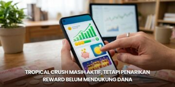 Tropical Crush Masih Aktif, tetapi Penarikan Reward Belum Mendukung DANA