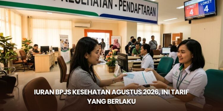 Iuran BPJS Kesehatan Agustus 2026, Ini Tarif yang Berlaku