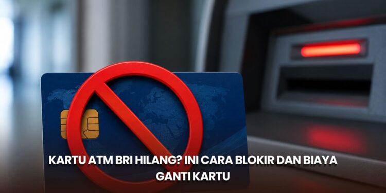 Kartu ATM BRI Hilang? Ini Cara Blokir dan Biaya Ganti Kartu