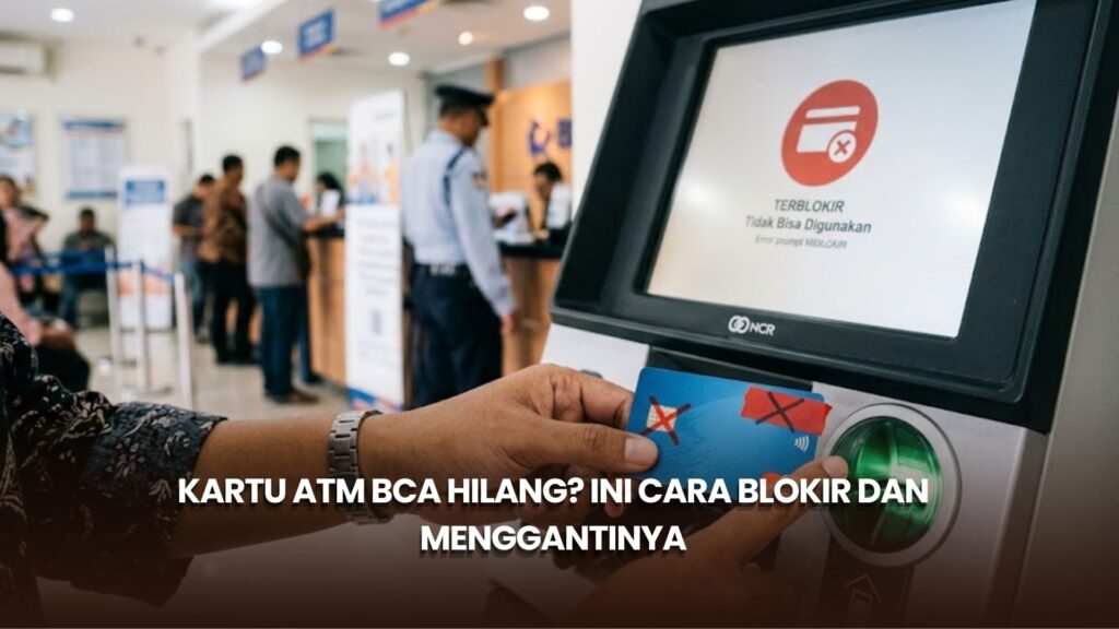 Kartu ATM BCA Hilang? Ini Cara Blokir dan Menggantinya
