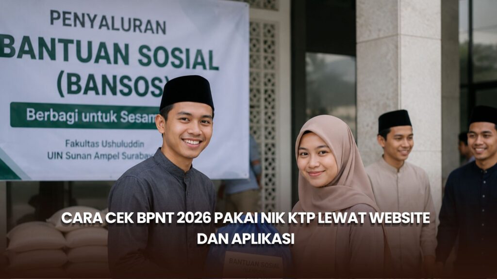 Cara Cek BPNT 2026 Pakai NIK KTP Lewat Website dan Aplikasi