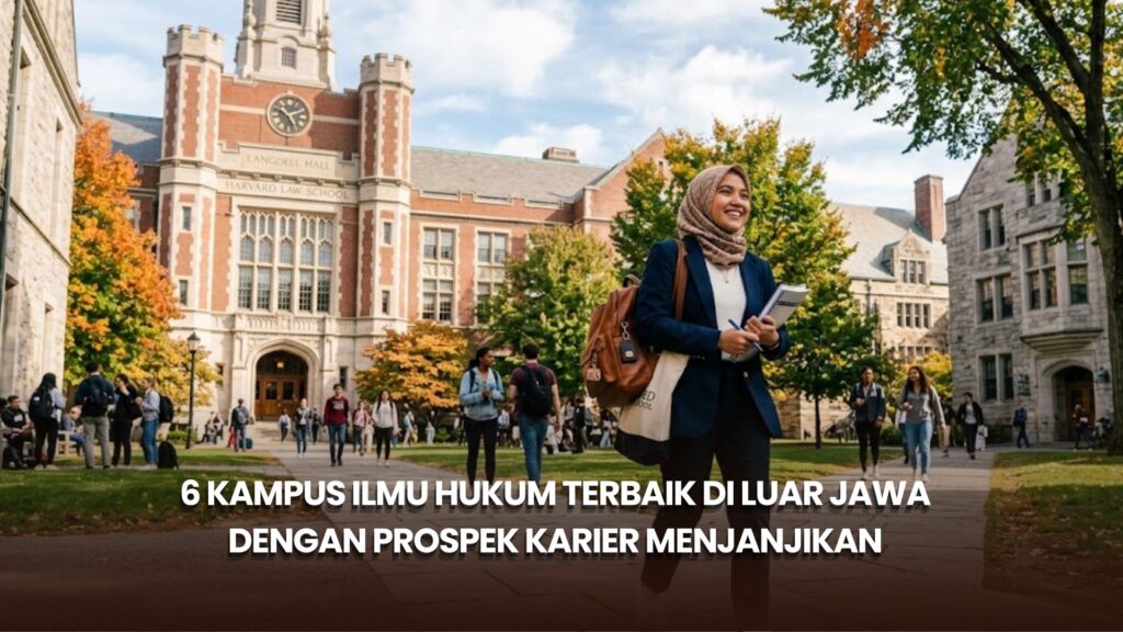 6 Kampus Ilmu Hukum Terbaik di Luar Jawa dengan Prospek Karier Menjanjikan