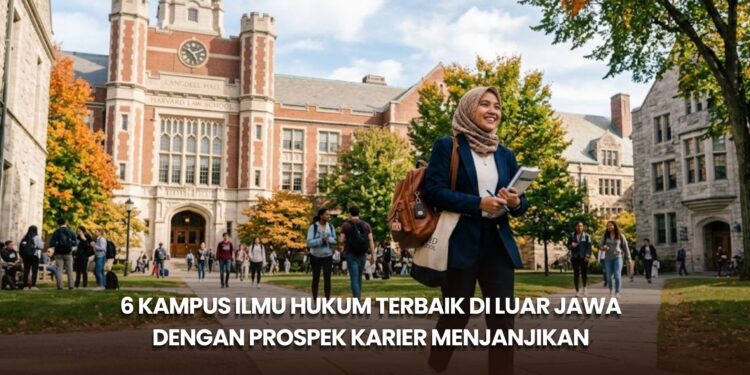 6 Kampus Ilmu Hukum Terbaik di Luar Jawa dengan Prospek Karier Menjanjikan