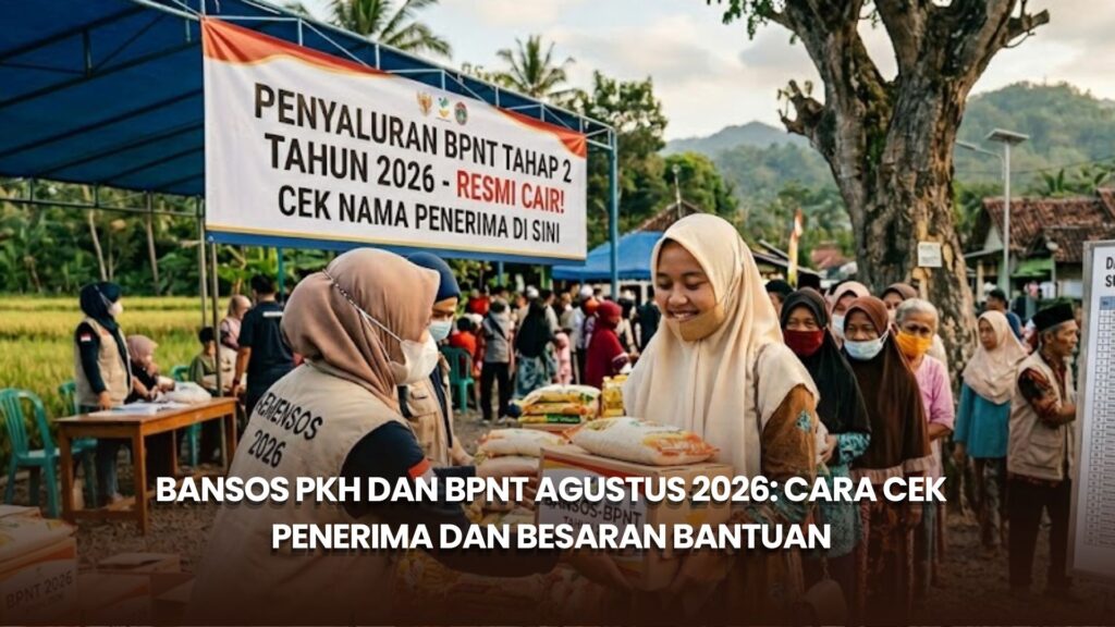 Bansos PKH dan BPNT Agustus 2026: Cara Cek Penerima dan Besaran Bantuan