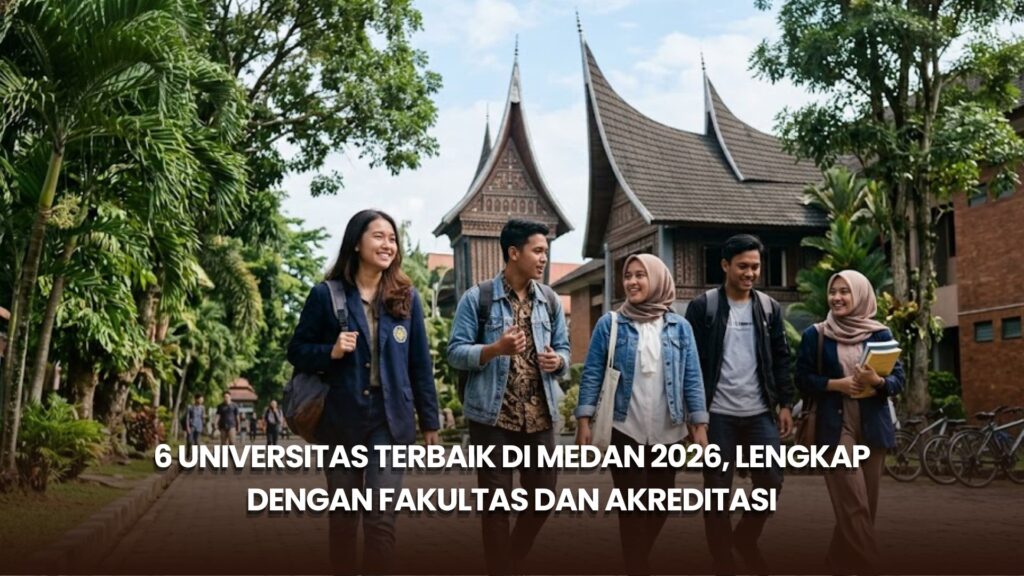 6 Universitas Terbaik di Medan 2026, Lengkap dengan Fakultas dan Akreditasi