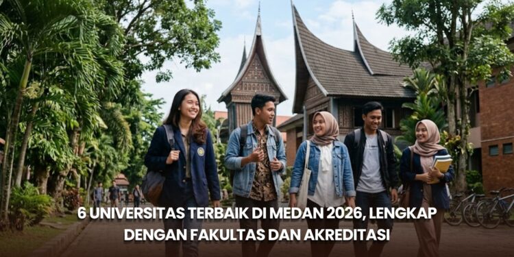 6 Universitas Terbaik di Medan 2026, Lengkap dengan Fakultas dan Akreditasi