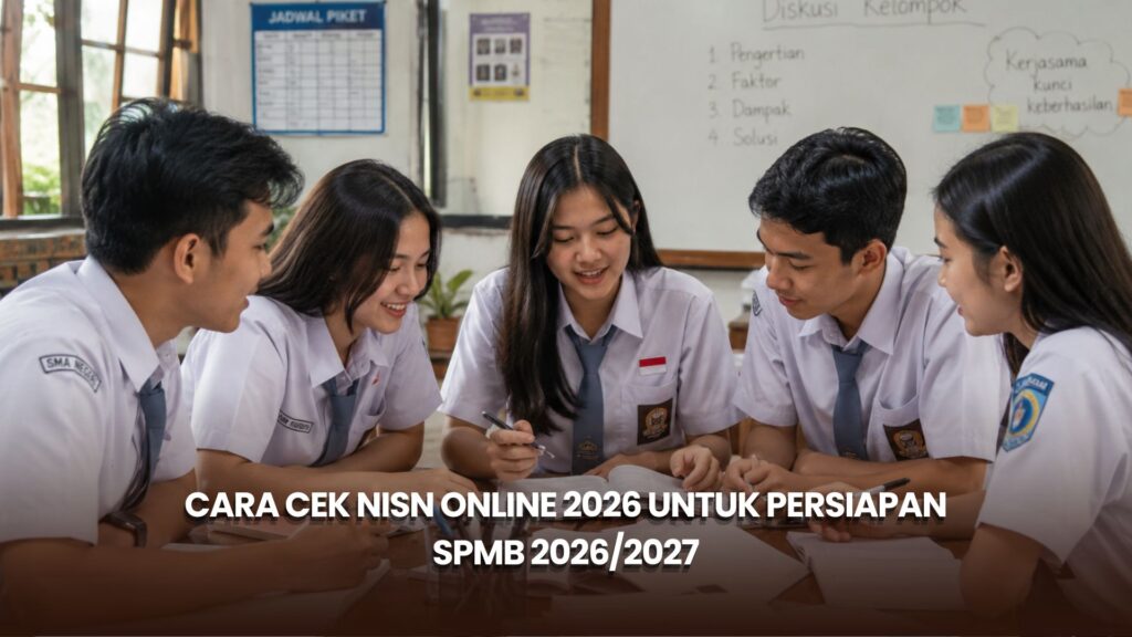 Cara Cek NISN Online 2026 untuk Persiapan SPMB 2026/2027