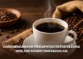Cara Mencairkan Pendapatan TikTok ke DANA 2026, Cek Syarat dan Saldo LIVE