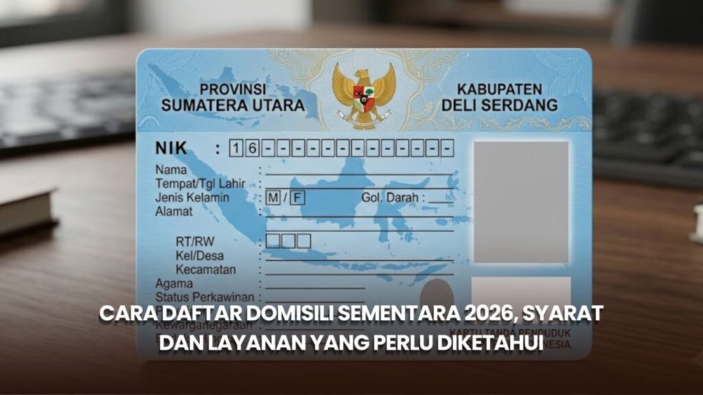 Cara Daftar Domisili Sementara 2026, Syarat dan Layanan yang Perlu Diketahui