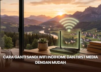 Cara Ganti Sandi WiFi IndiHome dan First Media dengan Mudah