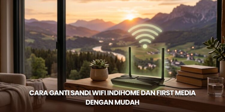 Cara Ganti Sandi WiFi IndiHome dan First Media dengan Mudah
